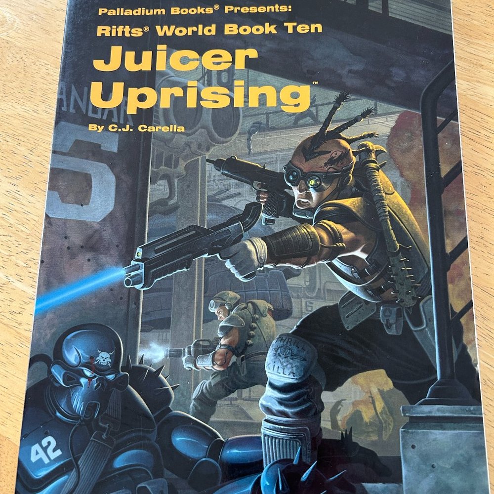 Palladium Rifts World Book # 10 - JUICER UPRISING